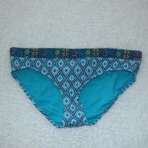 Coastal Blue brief bikini bottom